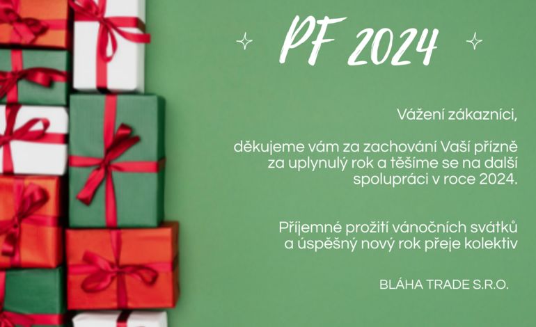 21.12.2023 - 01.01.2024 ZAVŘENO