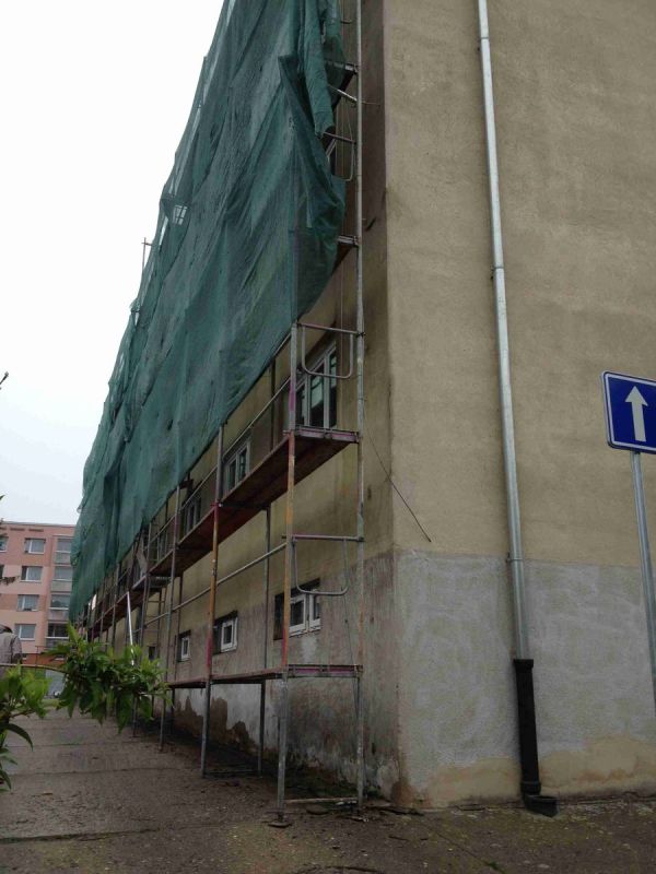 Zateplení bytového domu – fotka 3